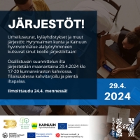 Hyrynsalmen järjestöilta 29.4.2024