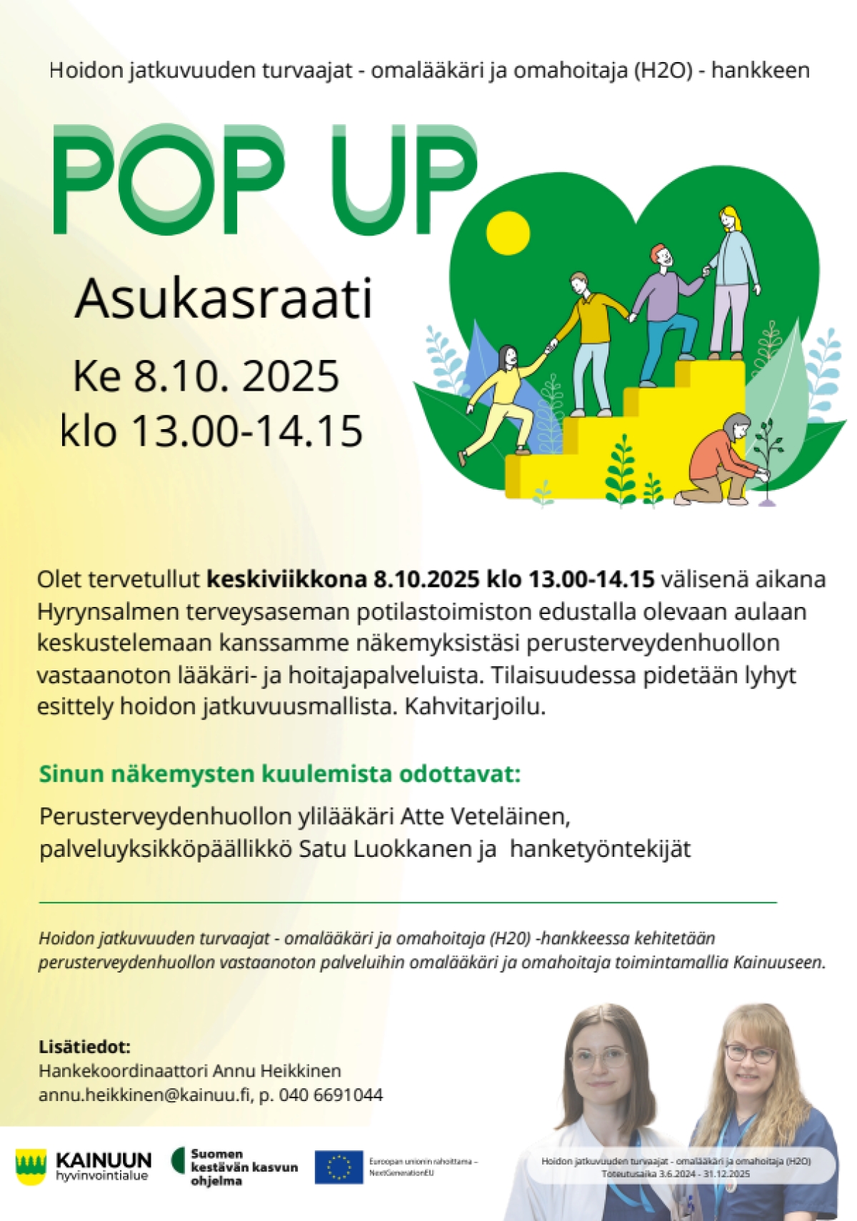 Pop up asukasraati 8.10.2025