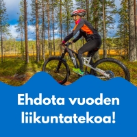 Ehdota Hyrynsalmen vuoden liikuntatekoa 2025