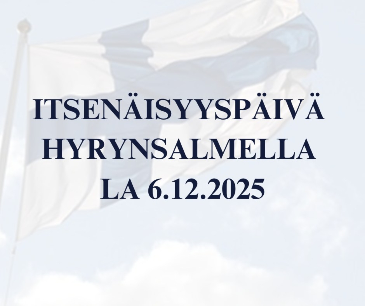 Itsenäisyyspäivä Hyrynsalmella