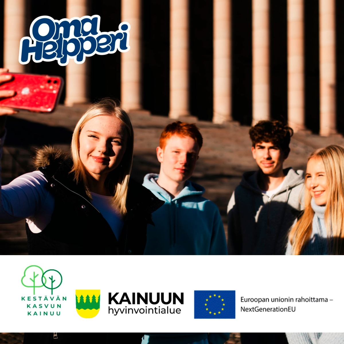 Kainuussa on osana Kestävän Kasvun Kainuu Ii hanketta otettu käyttöön nuorille suunnattu Omahelpperi-palvelu!