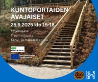 Kuntoportaiden avajaiset 25.9.